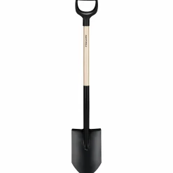 Trädgårdsspade Fiskars Solid Spetsig Stål/Trä