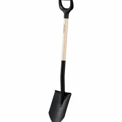 Trädgårdsspade Fiskars Solid Spetsig Stål/Trä