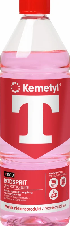 T-Röd Kemetyl Rödsprit 1L