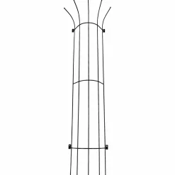 Trådspaljé Ventura Böjd 6-8mm Svart