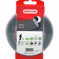 Trimmertråd Oregon Duoline Ø3,0mmx15m