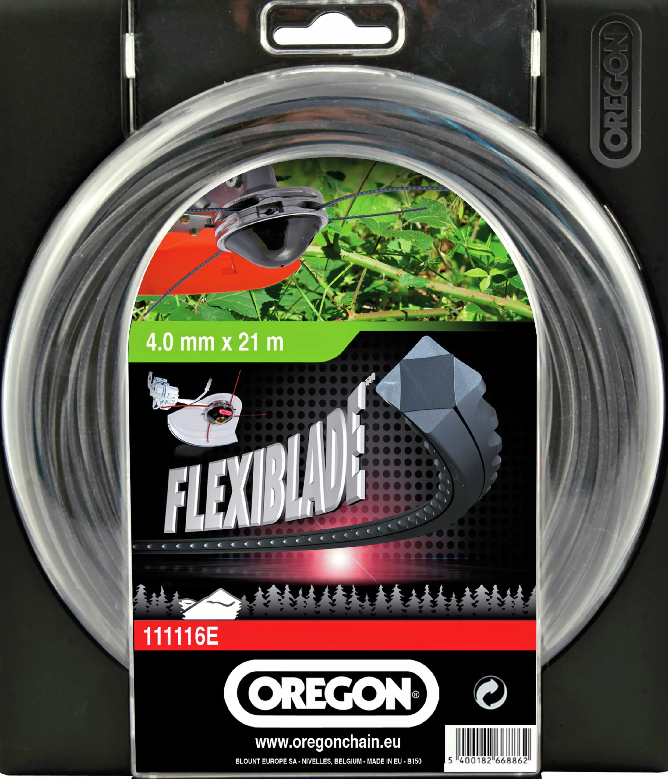 Trimmertråd Oregon Flexiblade Ø3,0mmx37m