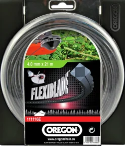 Trimmertråd Oregon Flexiblade Ø4,0mmx21m