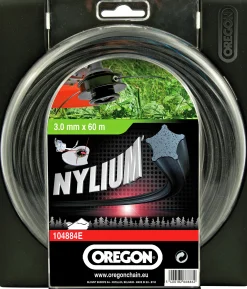 Trimmertråd Oregon Nylium Starline Ø2,4mmx360m