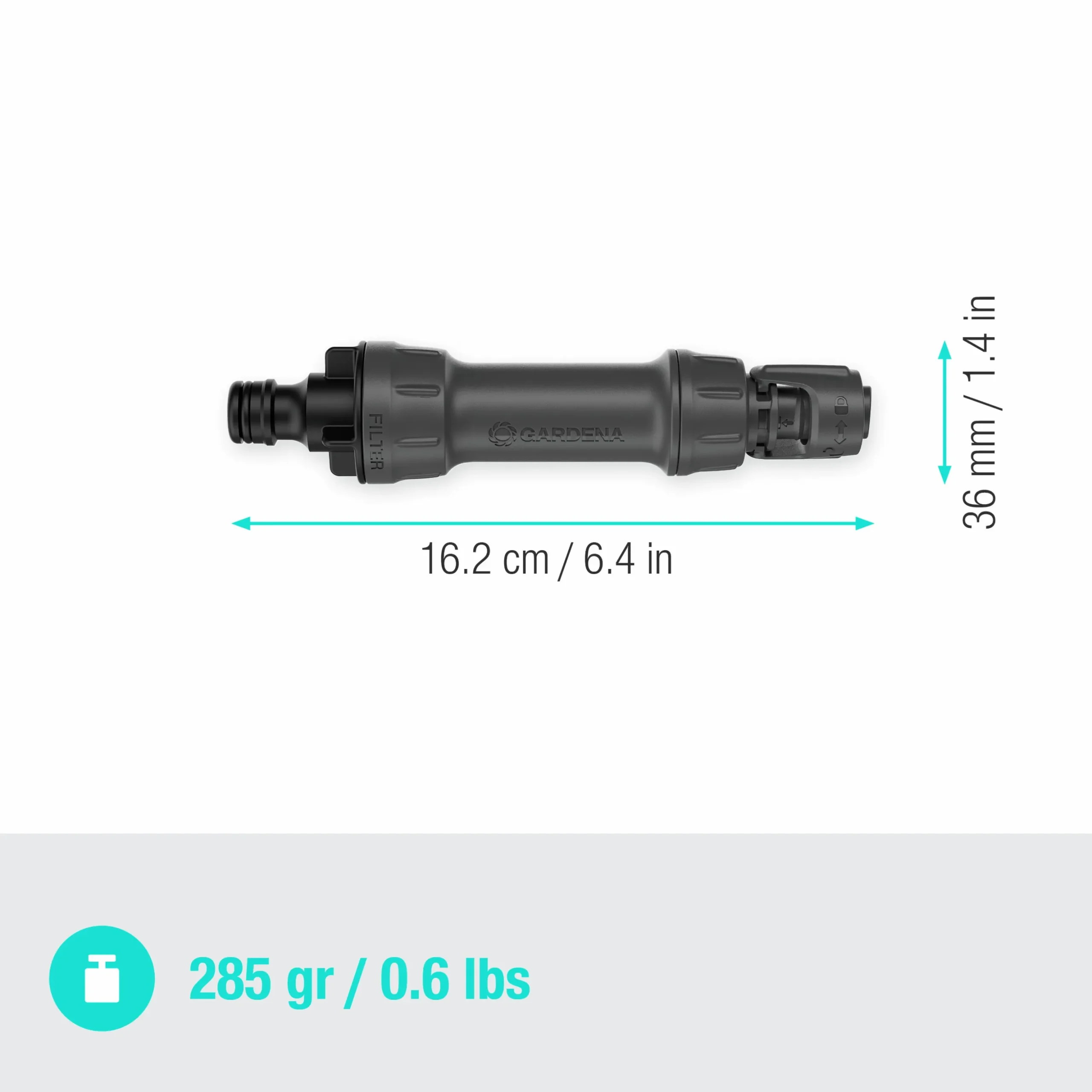 Tryckutjämnare Gardena 1000 till MicroDrip