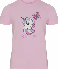 T-Shirt Equipage Tessie Pink Mist JR