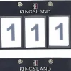 Tävlingsnummer Kingsland Fyrkantig 2-p
