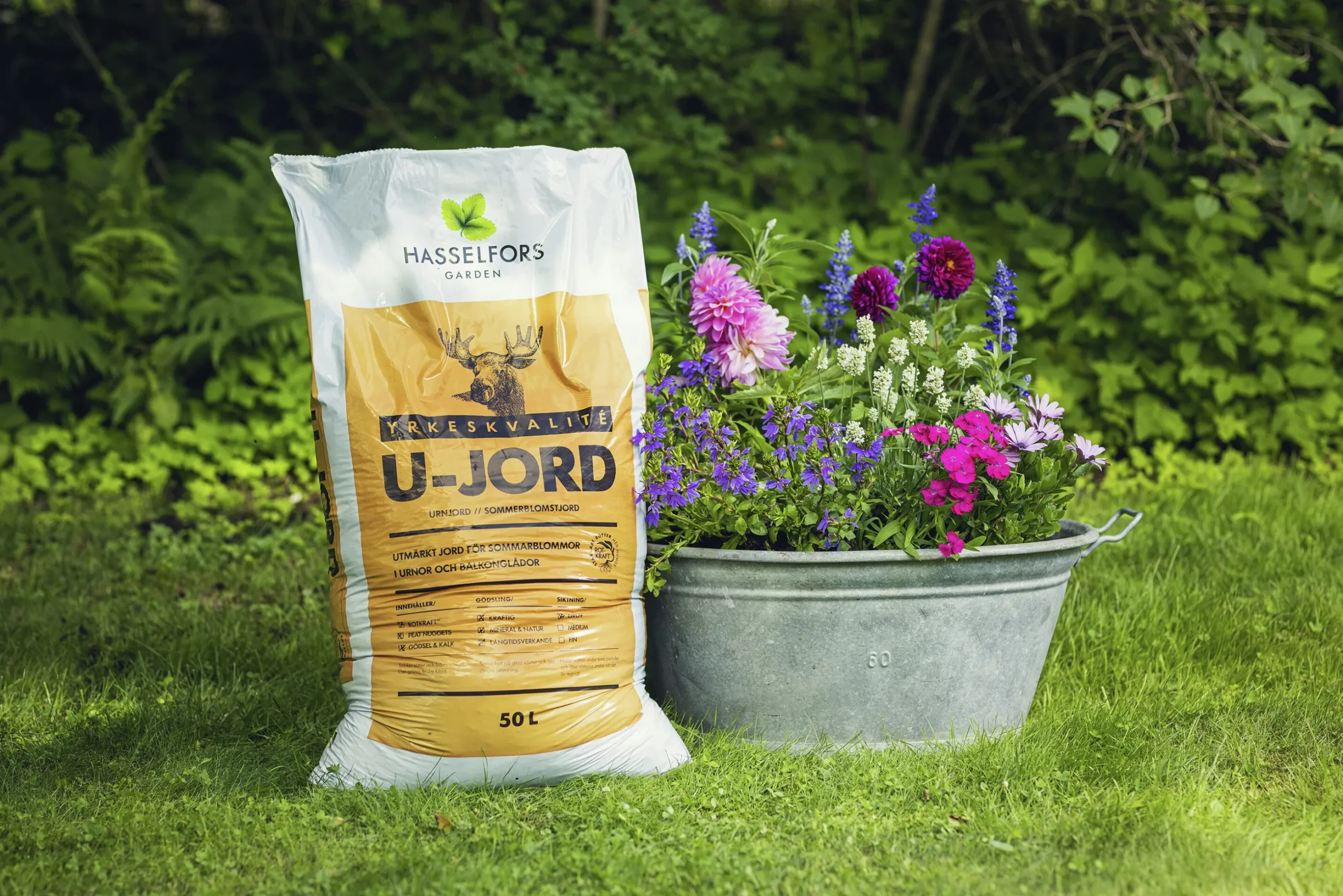 U-Jord Urnjord & Krukjord Hasselfors 50L