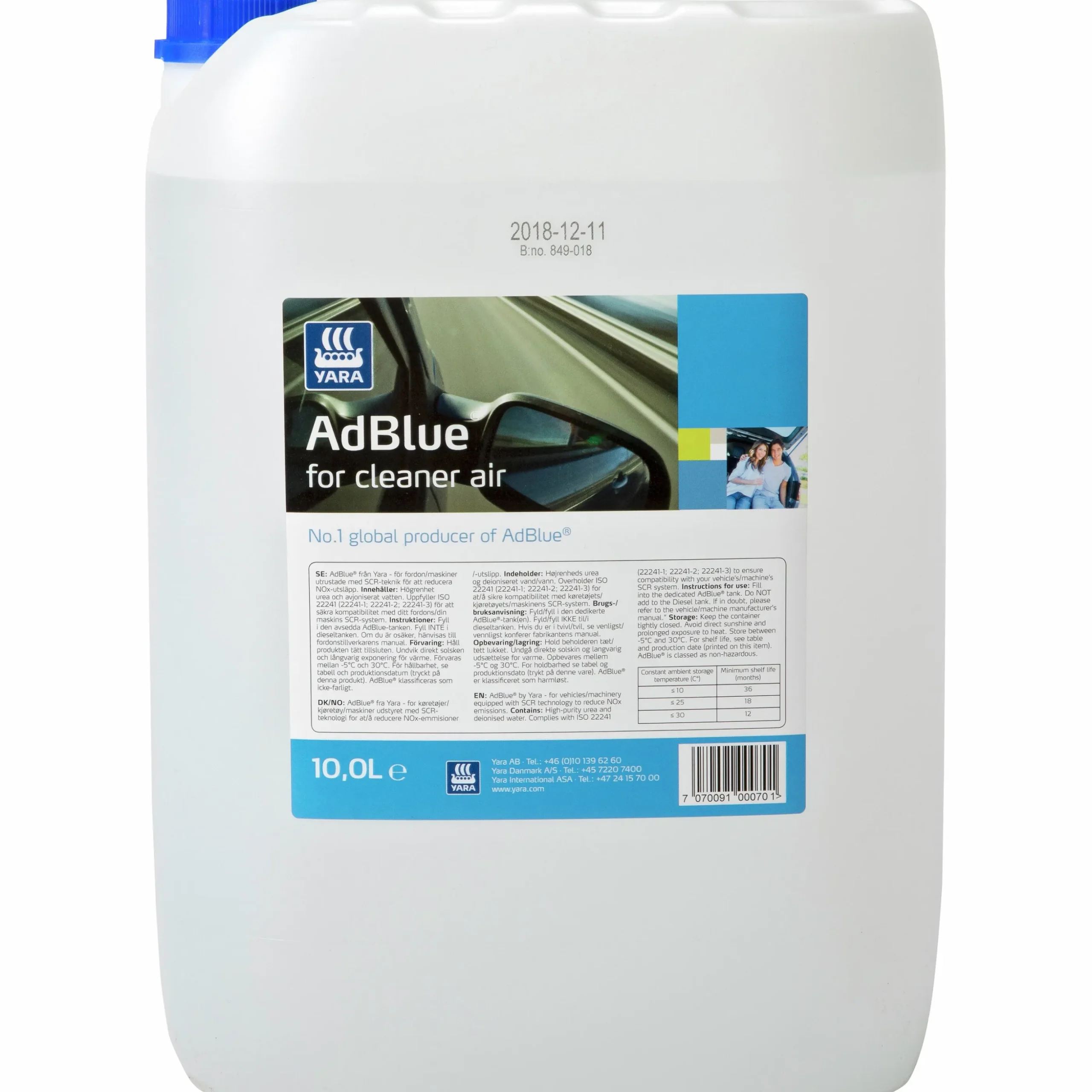 Urealösning Yara AdBlue 10L