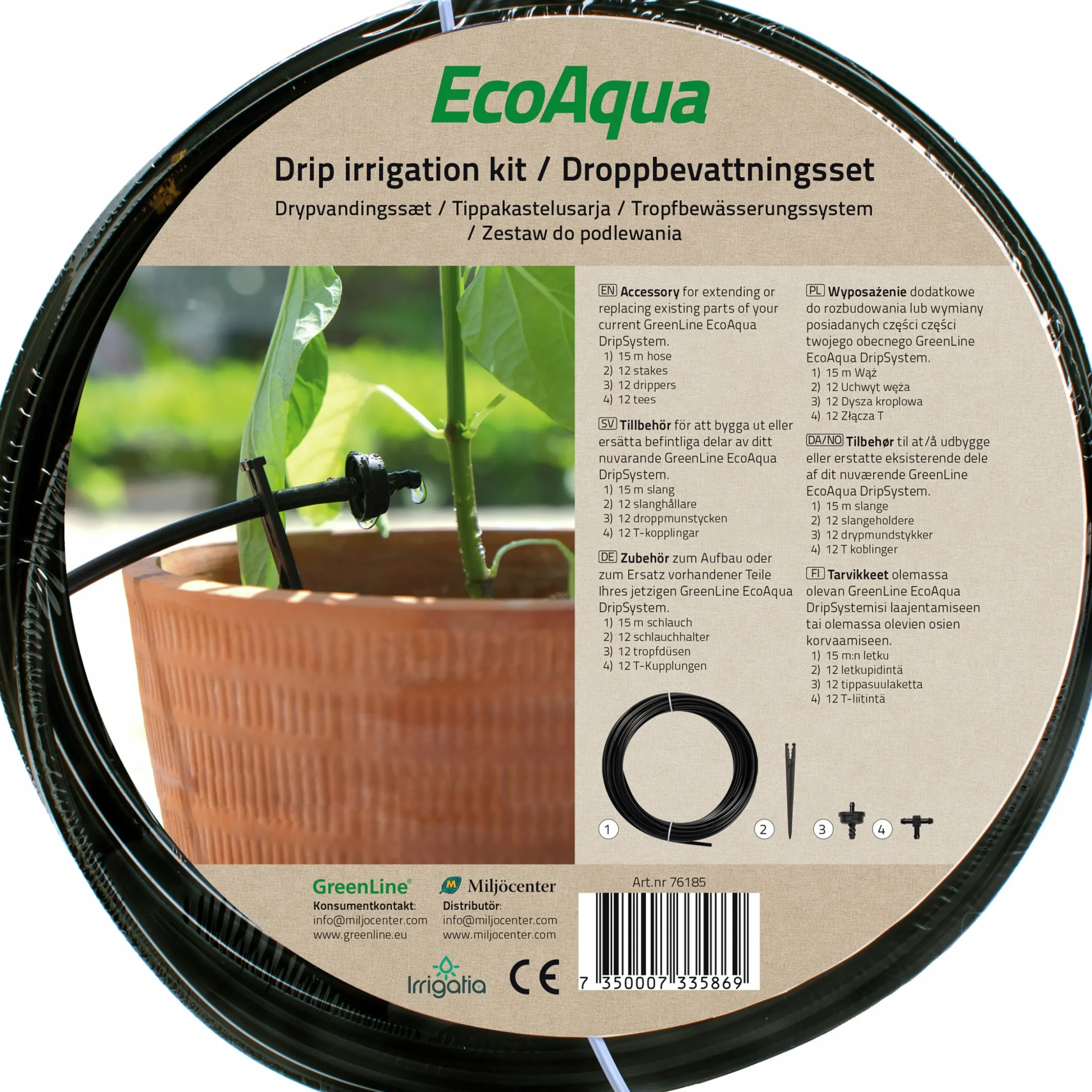 Utbyggnadsset till EcoAqua DripSystem