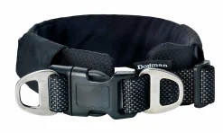 Vadderat Halsband Dogman Emmi Ställbart Svart