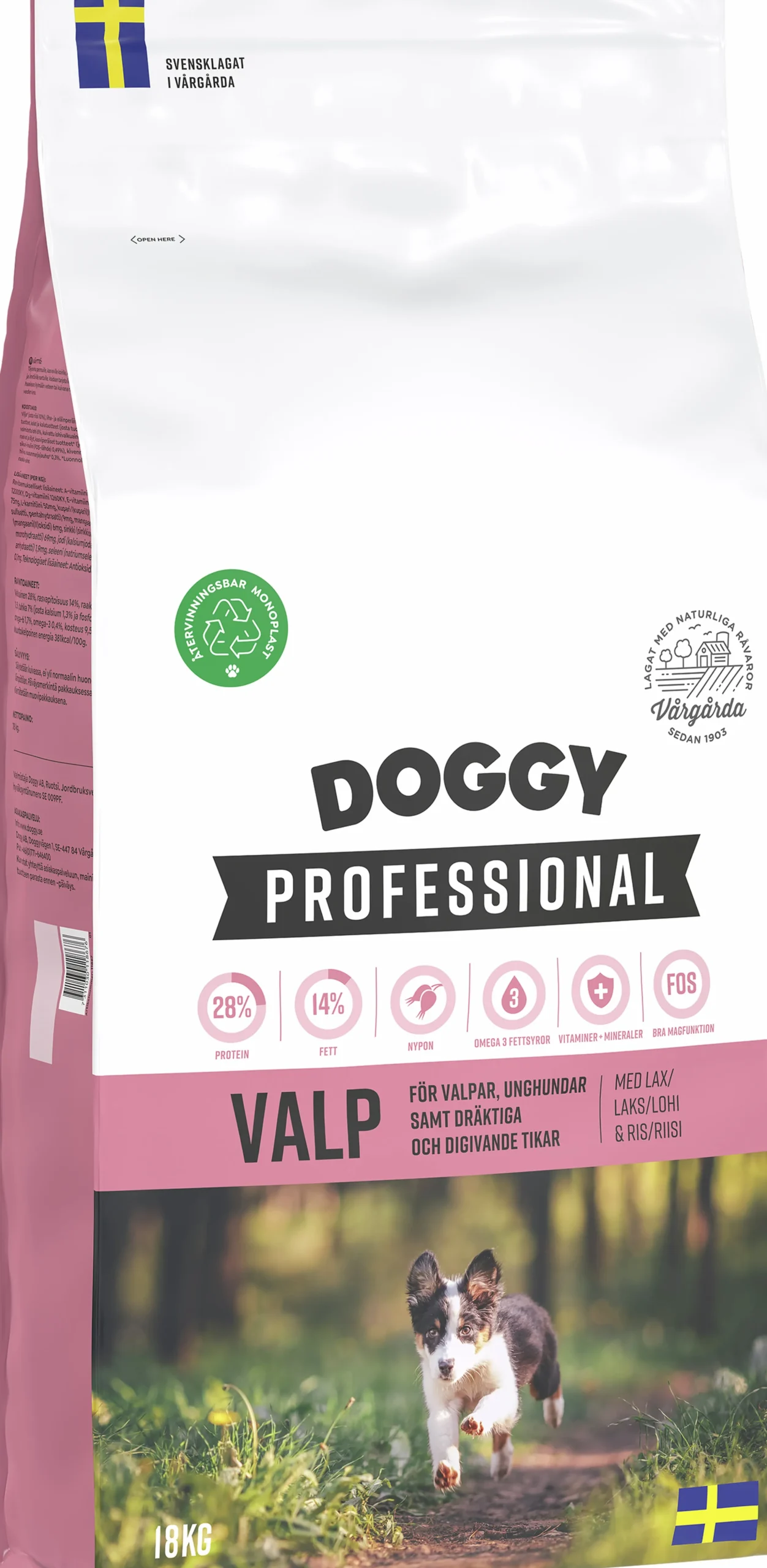 Valpfoder Doggy Professional Valp