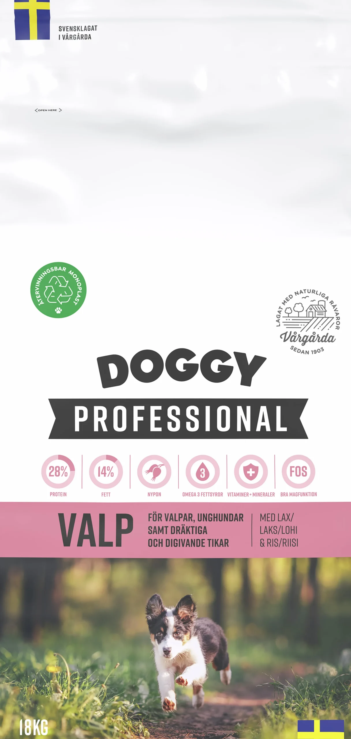 Valpfoder Doggy Professional Valp