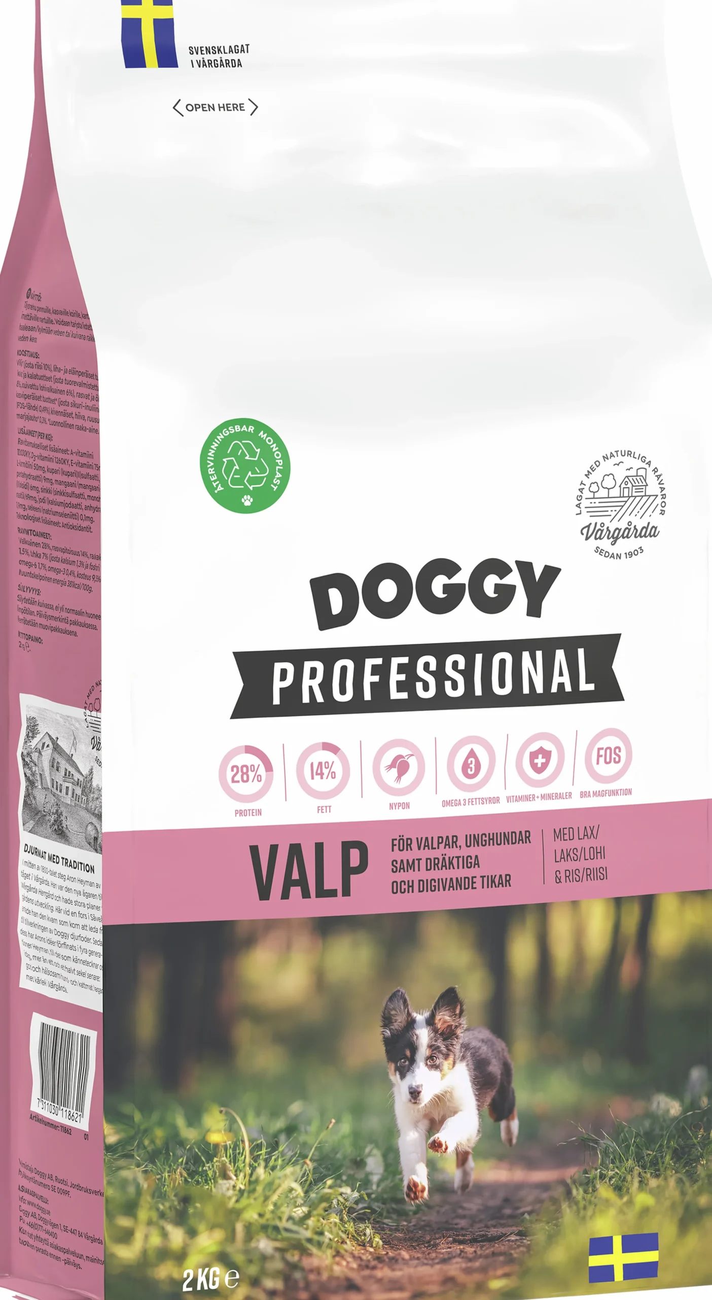 Valpfoder Doggy Professional Valp