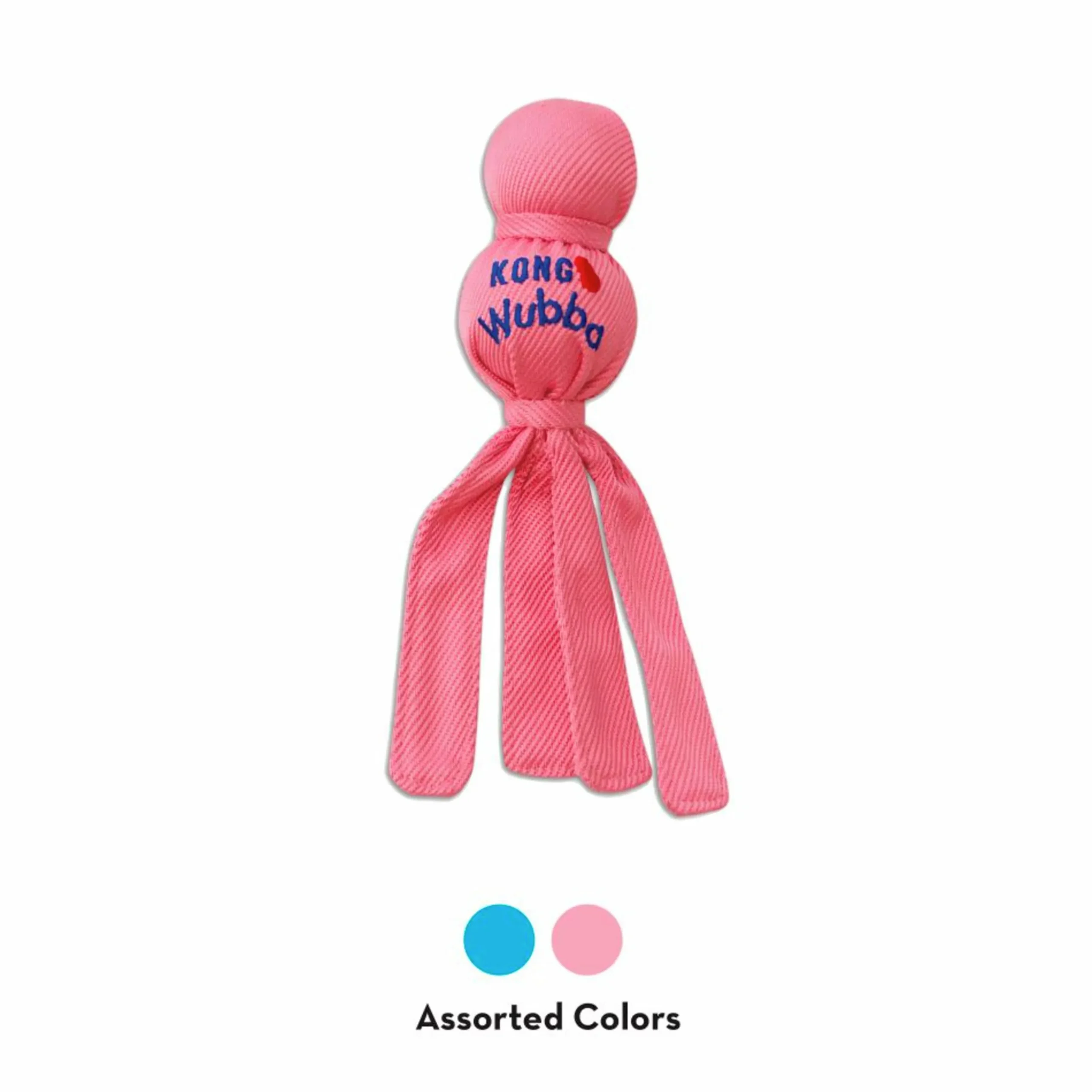 Valpleksak Kong Wubba Puppy Blandade färger S
