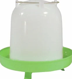 Vattenautomat Ryom Höns Plast m fot Vit/Grön 8L
