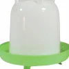 Vattenautomat Ryom Höns Plast m fot Vit/Grön 4L