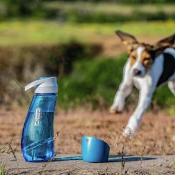 Vattenflaska Hund Kurgo Blå 750ml