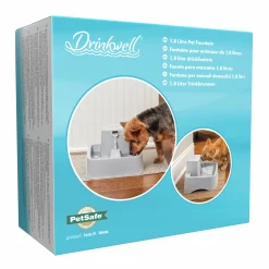Vattenfontän Petsafe Drinkwell Plast Grå 1,8L
