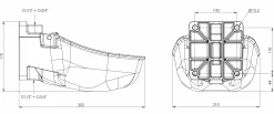 Vattenkopp Kerbl K50 med tunga 2,2L