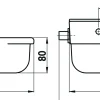 Vattenkopp Kerbl S190 med flottör 2L