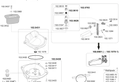 Ventil Suevia till modell 43A