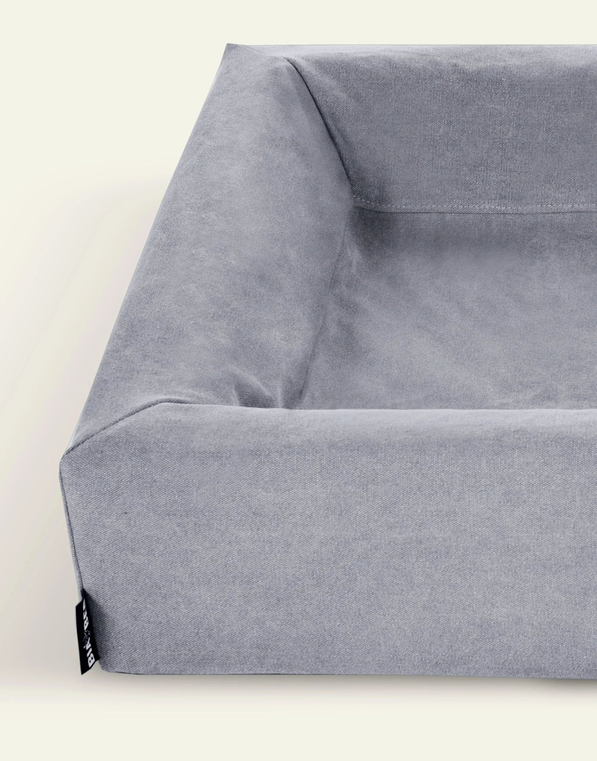 Överdrag Bia Bed Cotton Grå
