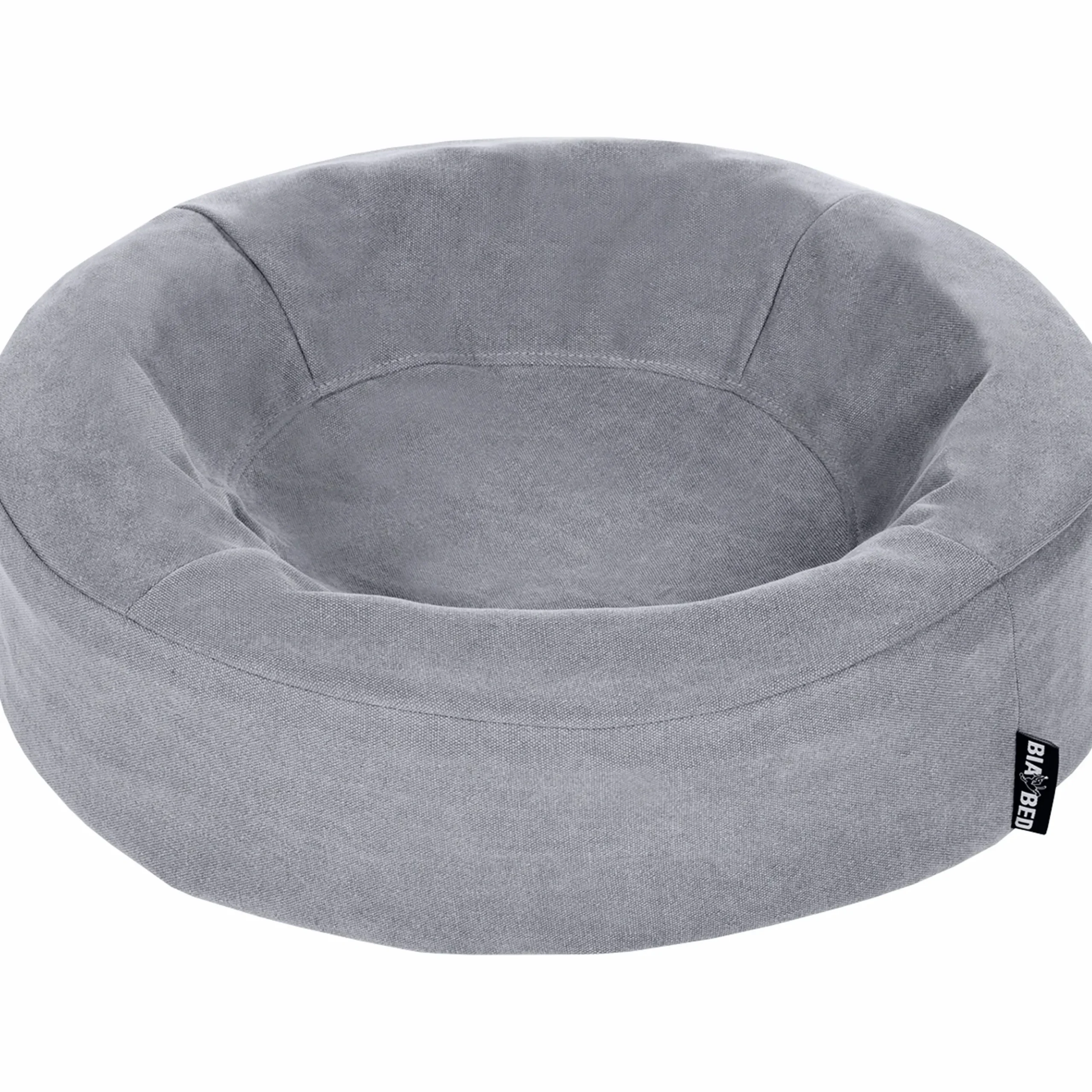 Överdrag Bia Bed Cotton Rund Grå 50cm