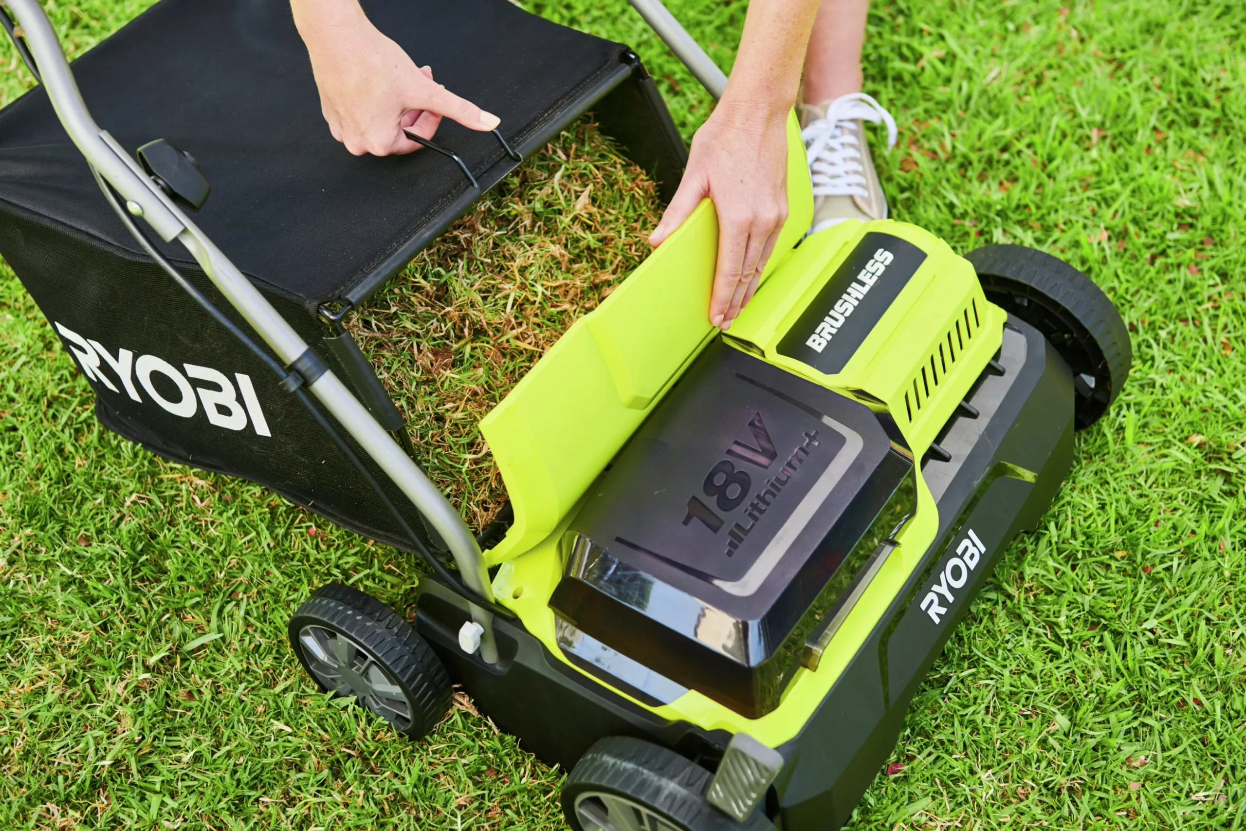 Vertikalskärare Ryobi ONE+ RY18SFX35A-0 18V exkl. batteri