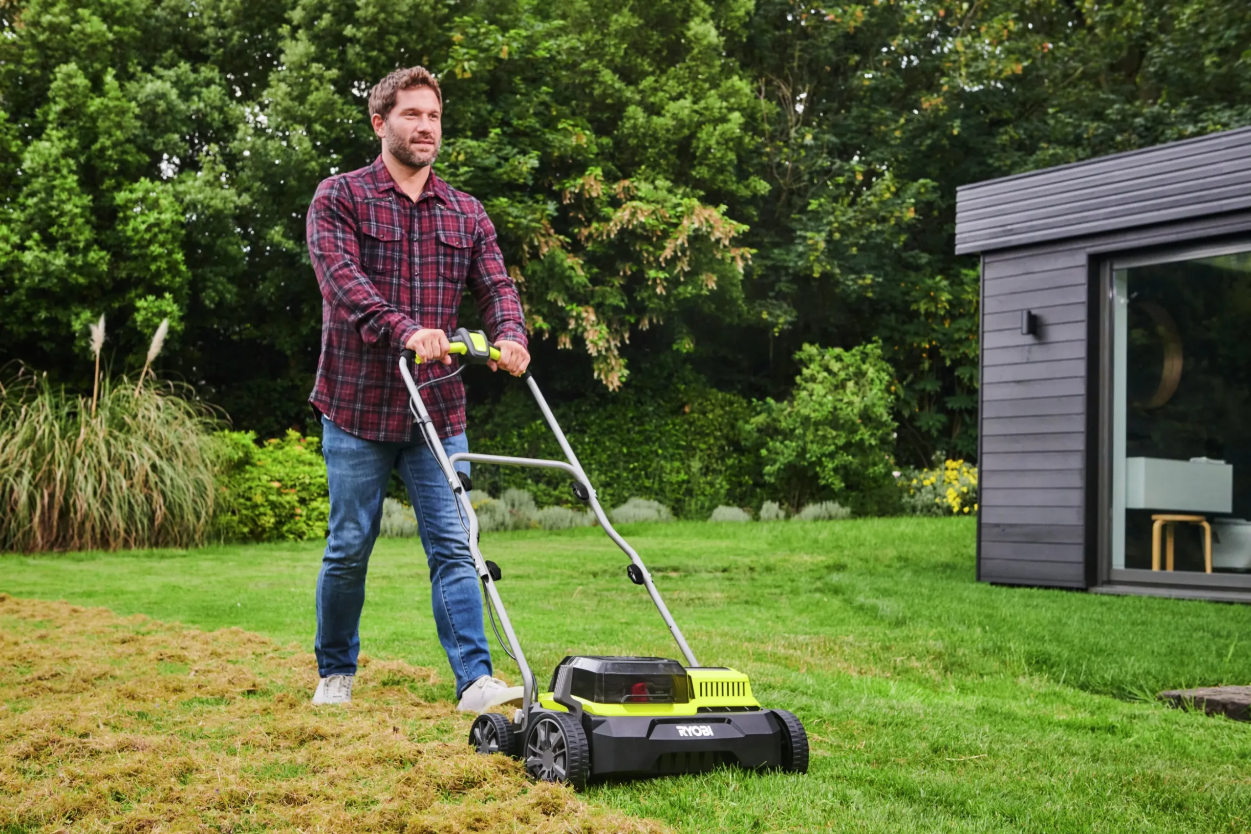 Vertikalskärare Ryobi ONE+ RY18SFX35A-0 18V exkl. batteri