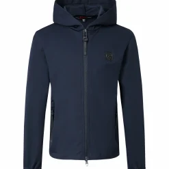 Vindjacka Covalliero Hoodie JR Navy