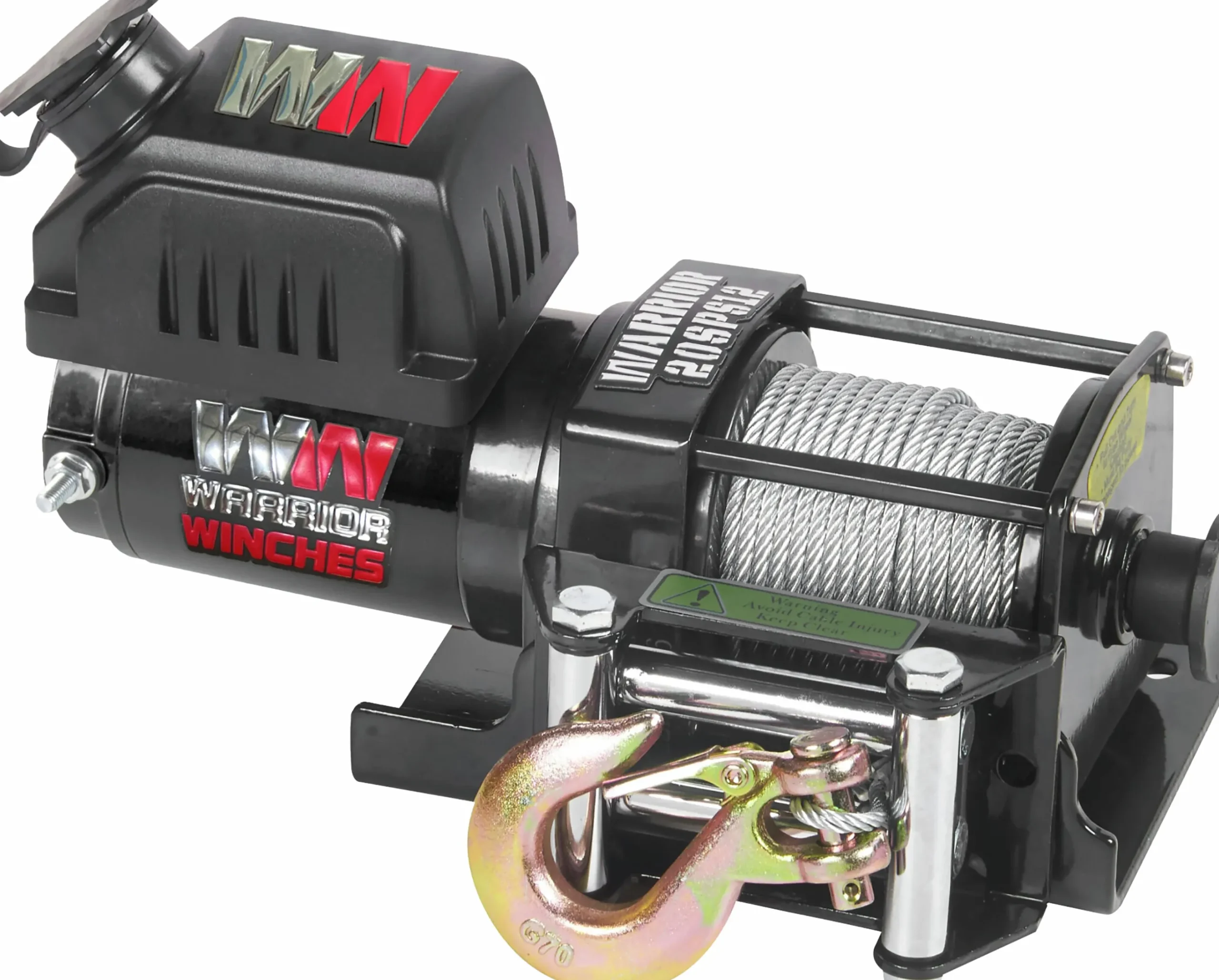 Vinsch Warrior Winches Ninja stålvajer 2000 12V