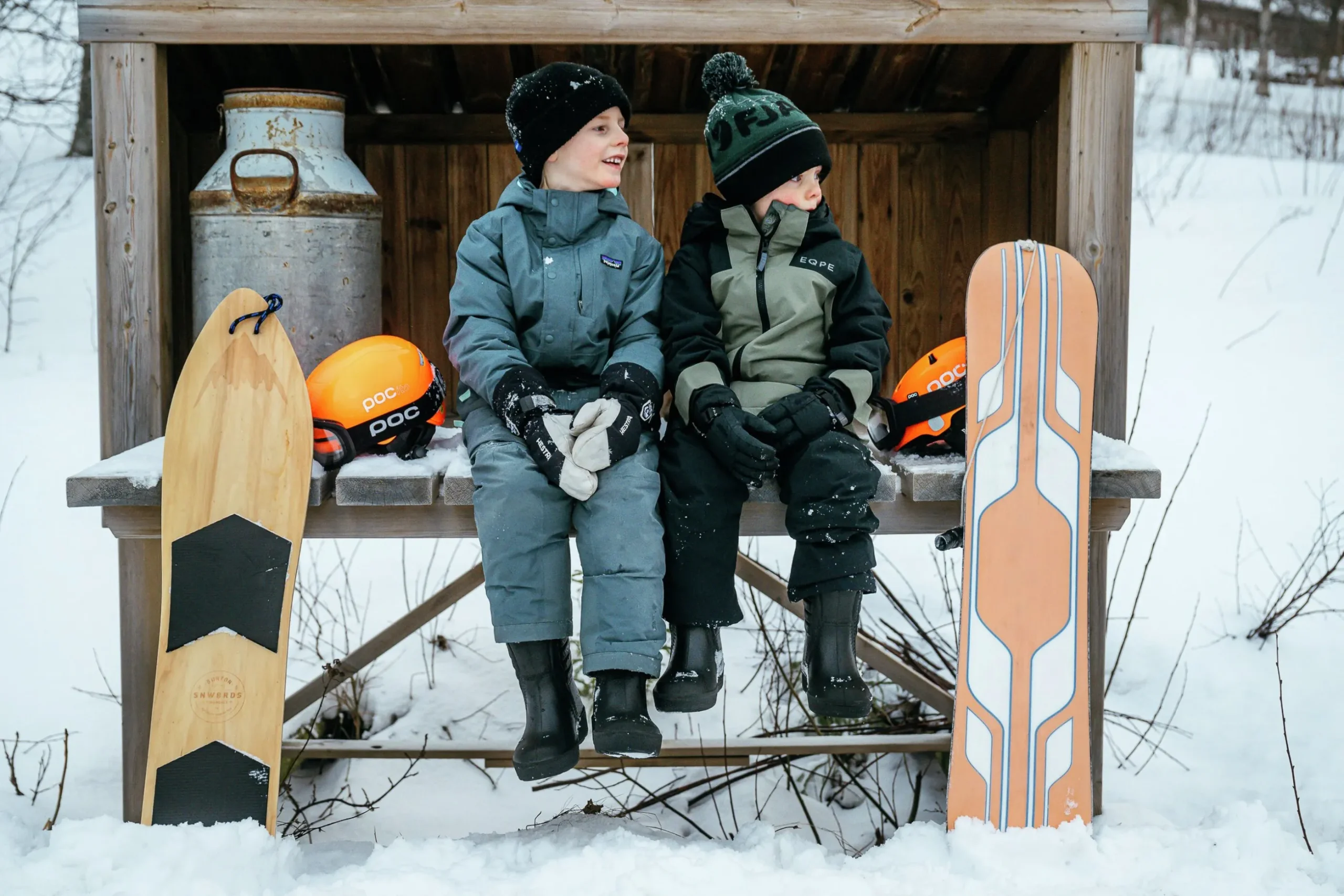 Vinterstövel Polyver Kids Svart