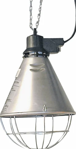 Värmearmatur Kerbl max 175W E27 Ø210mm Energisparfunktion