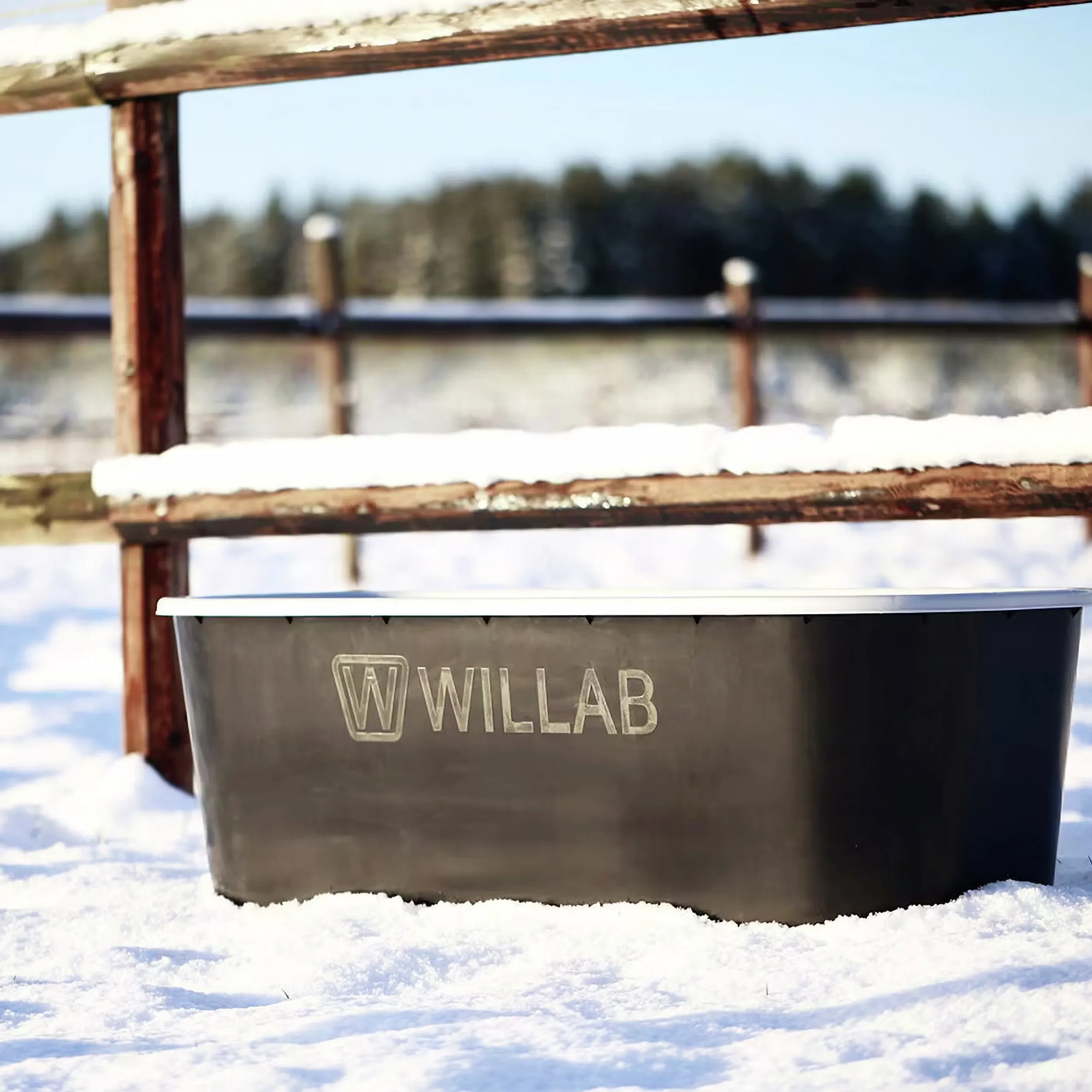 Värmebalja Willab rektangulär 120L
