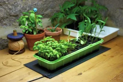 Värmematta Nelson Garden 230V Svart 22x53cm