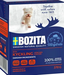 Våtfoder Bozita Bitar i gelé Kyckling 370g