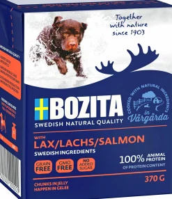 Våtfoder Bozita Bitar i gelé Lax 370g