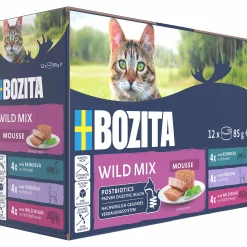 Våtfoder Bozita Menybox Mousse Wild Mix 12x85g