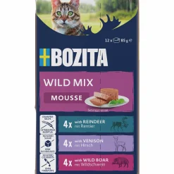 Våtfoder Bozita Menybox Mousse Wild Mix 12x85g