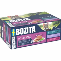 Våtfoder Bozita Menybox Mousse Wild Mix 12x85g