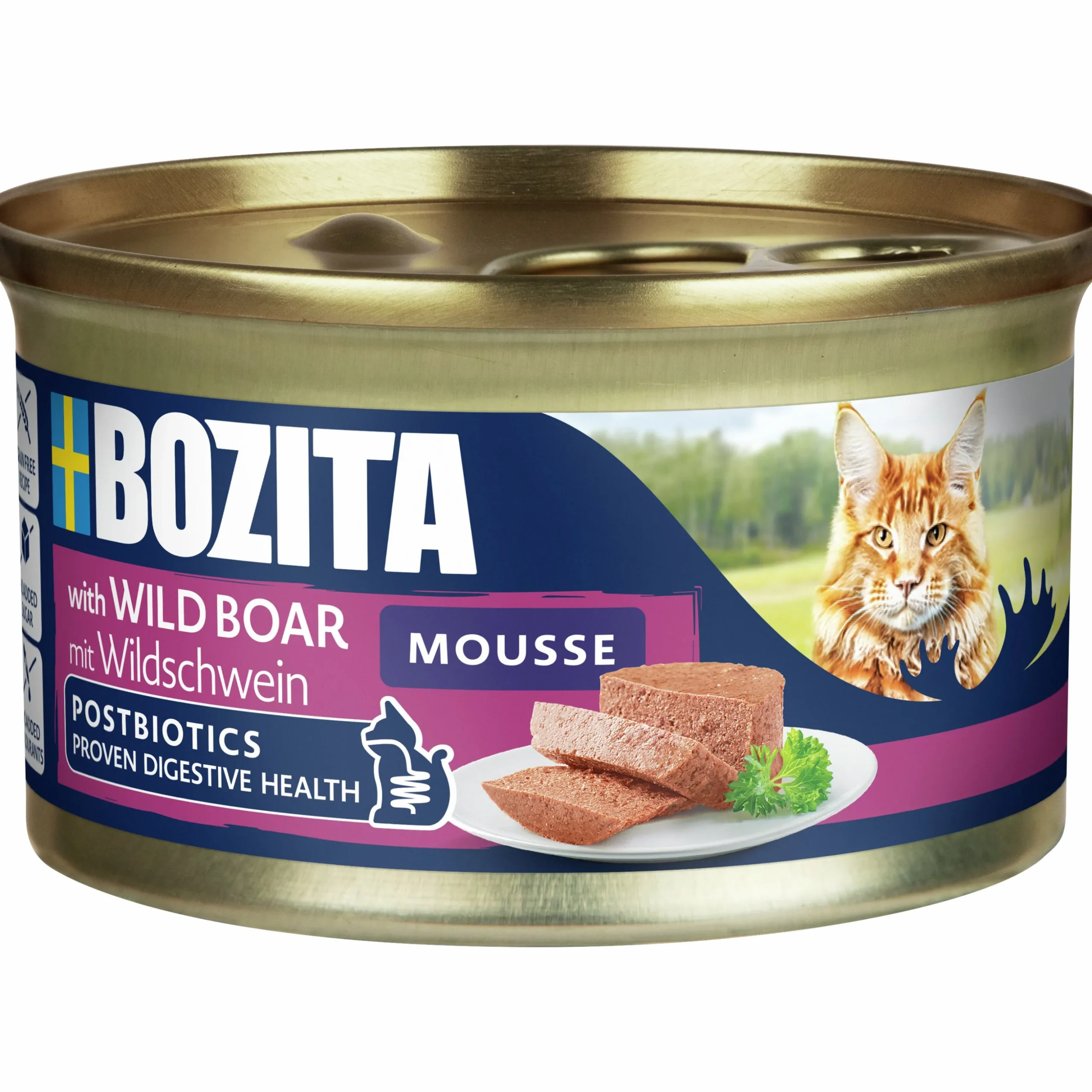 Våtfoder Bozita Mousse Wild Boar 85g
