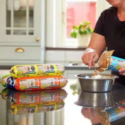 Våtfoder Granngården Köttkorv Power 800g