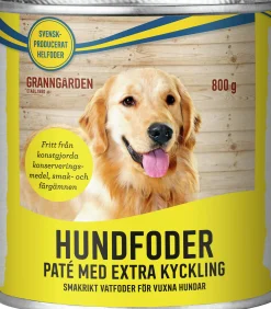 Våtfoder Granngården Paté Kyckling 800g