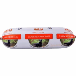 Våtfoder Halla Köttkorv Lamm med broccoli