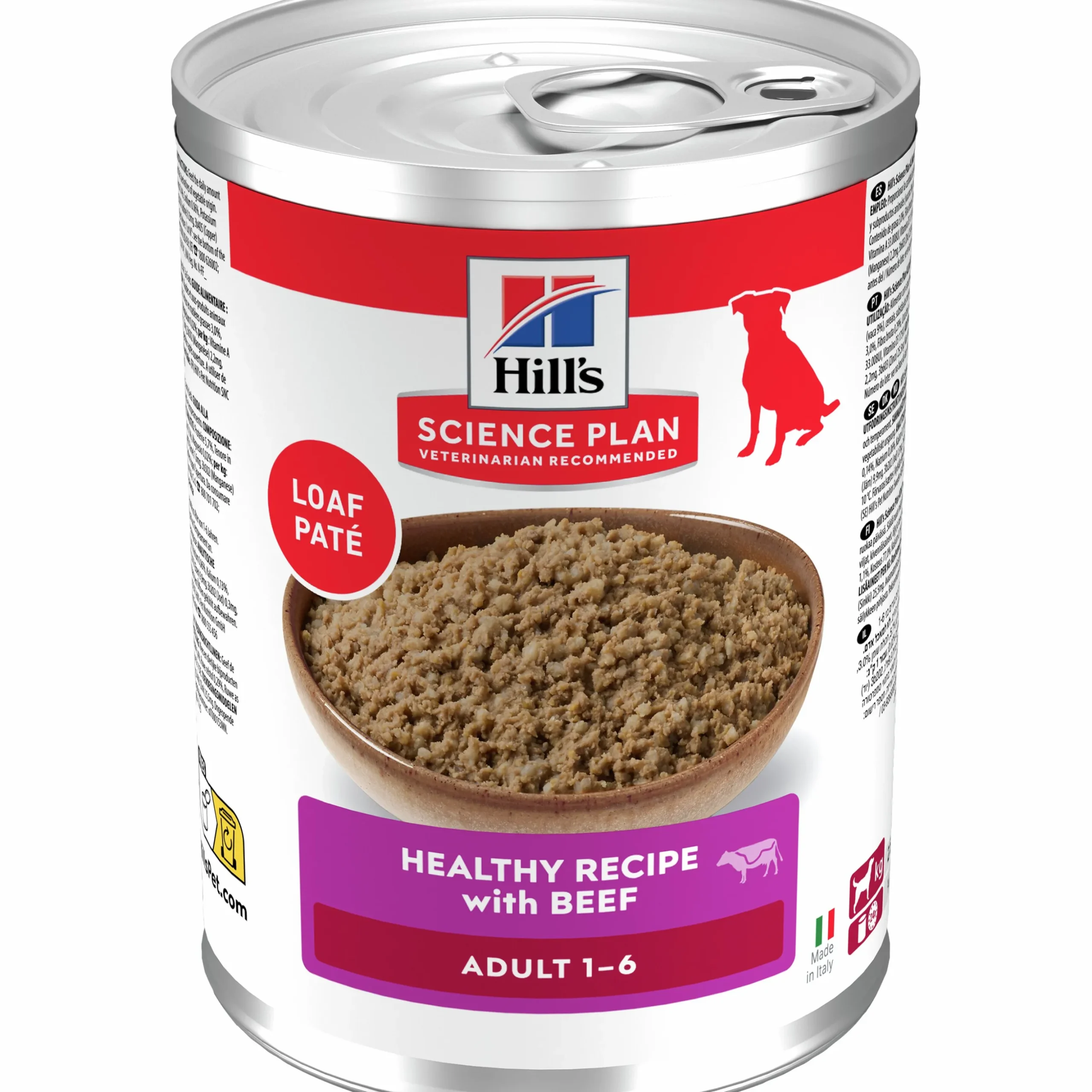 Våtfoder Hills Science Plan Adult Beef 370g