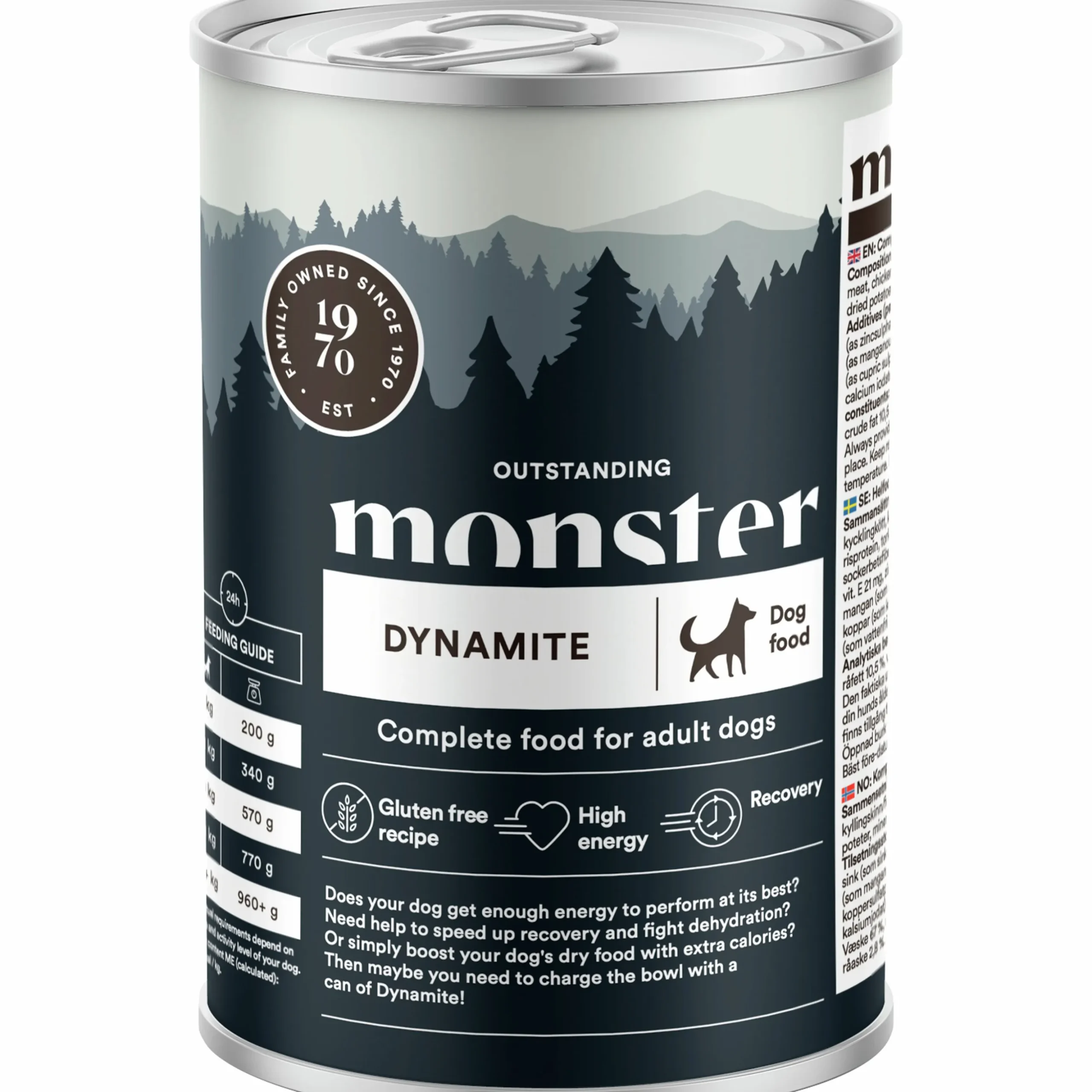 Våtfoder Monster Dog Dynamite 400g