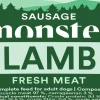 Våtfoder Monster Köttkorv Lamm 80g