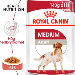 Våtfoder Royal Canin M Adult 10x140g