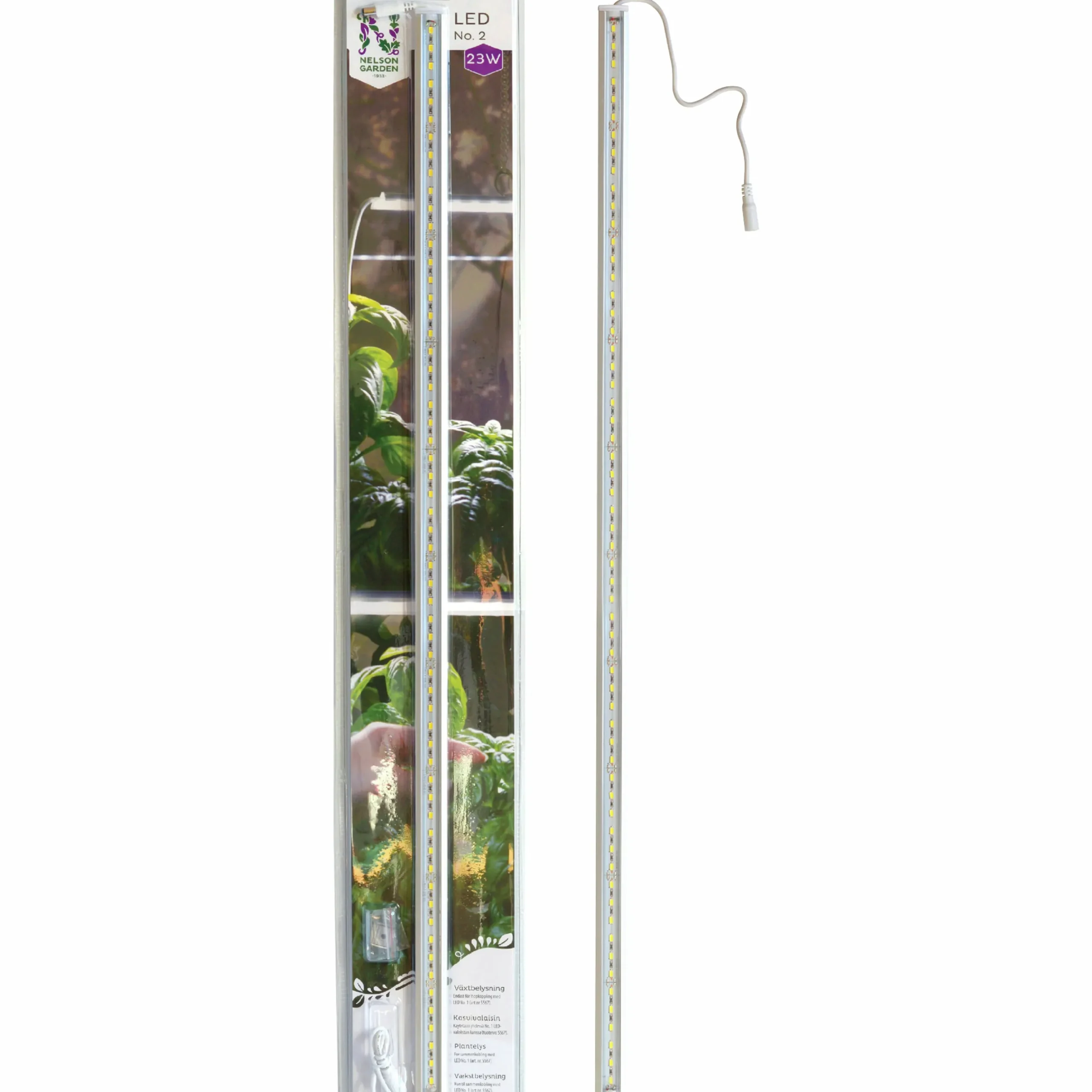 Växtbelysning Nelson Garden LED-ramp ej adapter No.2 23W